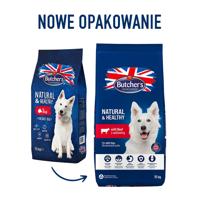 BUTCHER'S Natural&Healthy with beef - droog hondenvoer - 15 kg
