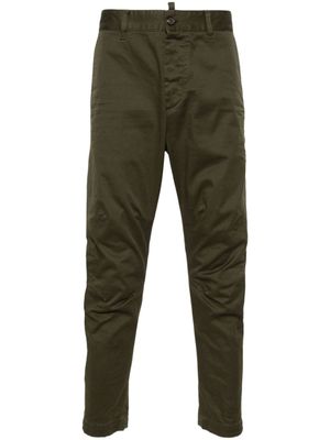 DSQUARED2 pantalon chino Sexy à coupe fuselée - Vert
