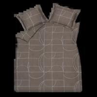 Vandyck Vandyck Puzzle kussensloop 60x70 Espresso