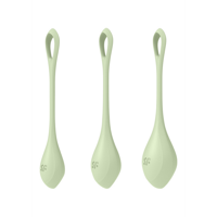 Satisfyer Yoni Power 2 - Kegel Balls Set - Lichtgroen