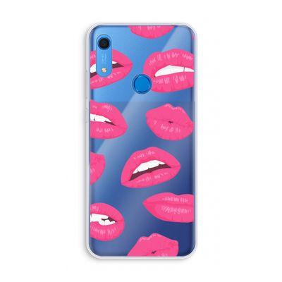 Bite my lip: Huawei Y6s Transparant Hoesje
