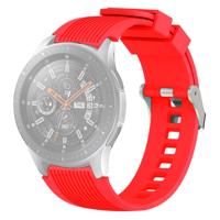 Verticale Nerf polsband horlogeband voor Galaxy Watch 46mm (rood)