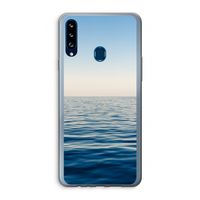 Water horizon: Samsung Galaxy A20s Transparant Hoesje