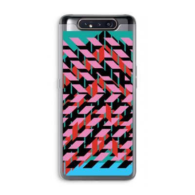 Skew Blush 2: Samsung Galaxy A80 Transparant Hoesje