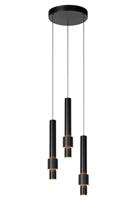 Lucide MARGARY - Hanglamp - Ø 28 cm - LED Dimb. - 3x4W 2700K - Zwart Lucide MARGARY - Hanglamp - Ø 28 cm - LED Dimb. - 3x4W 2700K - Zwart