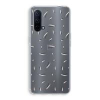 Hipster stripes: OnePlus Nord CE 5G Transparant Hoesje - thumbnail