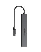Sitecom CN-5003 interface hub USB 3.2 Gen 1 (3.1 Gen 1) Type-C 5000 Mbit/s Zwart, Grijs - thumbnail