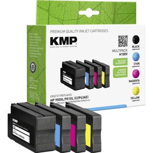 KMP Inktcartridge vervangt HP 950XL, 951XL, C2P43AE, CN045AE, CN046AE, CN047AE, CN048AE Compatibel Combipack Zwart, Cyaan, Magenta, Geel H100V 1722,4050