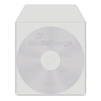 MediaRange BOX64 CD-doosje Opbergmap/sleeve 1 schijven Grijs - thumbnail