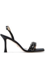 Badgley Mischka sandales Leanna 85 - Noir - thumbnail