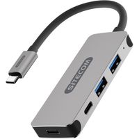 Sitecom CN-384 USB-C Hub 4 Port usb-hub - thumbnail