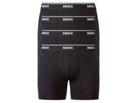 MEXX Heren boxer, 4 stuks, elastische boorden met merk-opschrift (M, Zwart) - thumbnail