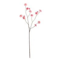 Zinna Kunstbloem Vertakt 110cm Roze