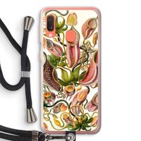 Haeckel Nepenthaceae: Samsung Galaxy A20e Transparant Hoesje met koord