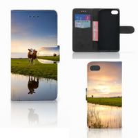 Huawei Y5 2018 Telefoonhoesje met Pasjes Koe - thumbnail