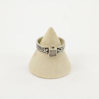 Zilveren Ring met Maansteen Maat 17 (Sterling Zilver 925) - thumbnail