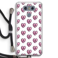GIRL POWER: LG G6 Transparant Hoesje met koord