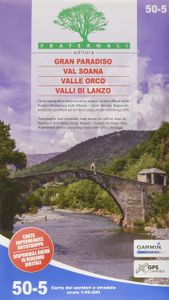 Wandelkaart 50-5 Gran Paradiso | Fraternali Editore