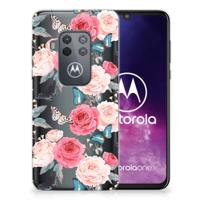 Motorola One Zoom | TPU Case | Butterfly Roses
