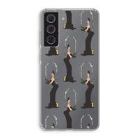 Pop Some Kim: Samsung Galaxy S21 FE Transparant Hoesje