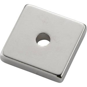 Permanente magneet Rechthoekig (l x b x h) 20 x 19 x 4 mm N35M 1.21 T (max) Grenstemperatuur (max.): 100 °C