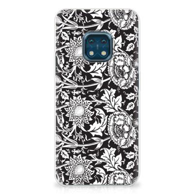 Nokia XR20 | TPU Case | Black Flowers Nokia XR20 | TPU Case | Black Flowers