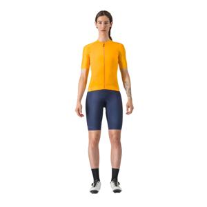 Castelli Espresso fietsshirt korte mouw oranje dames M