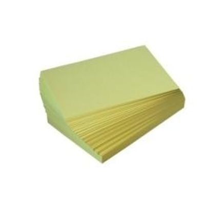 Receptpapier geel 10.5 x 14.8cm