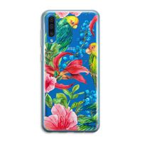 Papegaaien: Samsung Galaxy A50 Transparant Hoesje