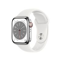 Apple Watch S8 STS 41mm Silver (Sportband White) LTE iOS - thumbnail
