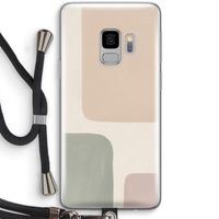 Geo #7: Samsung Galaxy S9 Transparant Hoesje met koord