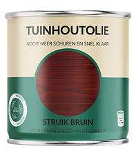 Tuinhoutolie 0.75 liter Struik bruin