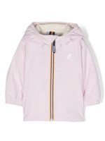 K Way Kids veste zippée à patch logo - Rose