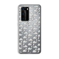 Zwanen: Huawei P40 Pro Transparant Hoesje Zwanen: Huawei P40 Pro Transparant Hoesje