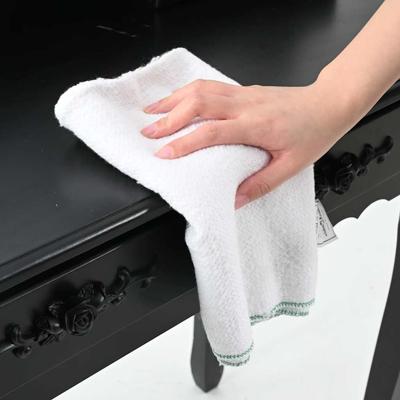 VidaXL Reinigingsdoeken 5 st gestreept 50x60 cm wit en groen