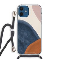 Geo #1: iPhone 12 Transparant Hoesje met koord