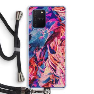 Pink Orchard: Samsung Galaxy Note 10 Lite Transparant Hoesje met koord