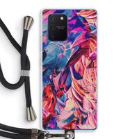 Pink Orchard: Samsung Galaxy Note 10 Lite Transparant Hoesje met koord