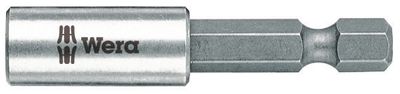 Wera 899/4/1 S Universele Bithouder met sterke spanring, 1/4 duim x 50 mm - 1 stuk(s) - 05160976001
