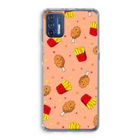 Chicken 'n Fries: Motorola Moto G9 Plus Transparant Hoesje