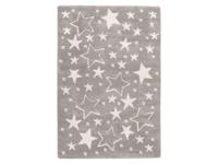KAYOOM Kinder vloerkleed (Grijs/sterren, 120cm x 170cm)