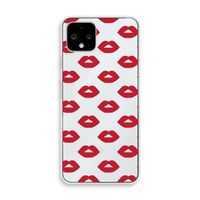 Lips: Pixel 4 Transparant Hoesje