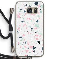 Terrazzo N°3: Samsung Galaxy S7 Transparant Hoesje met koord