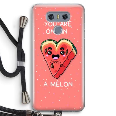 One In A Melon: LG G6 Transparant Hoesje met koord