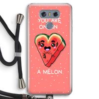One In A Melon: LG G6 Transparant Hoesje met koord