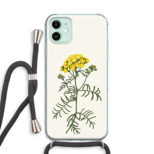 Tansy: iPhone 11 Transparant Hoesje met koord