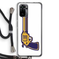 Pew Pew Pew: Xiaomi Redmi Note 10 Pro Transparant Hoesje met koord