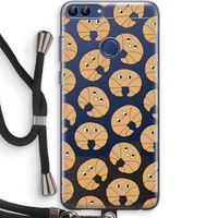 Croissant: Huawei P Smart (2018) Transparant Hoesje met koord