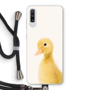 Duke: Samsung Galaxy A70 Transparant Hoesje met koord