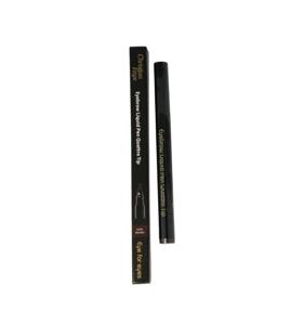 Eyebrow liquid pen quattro tip dark brown